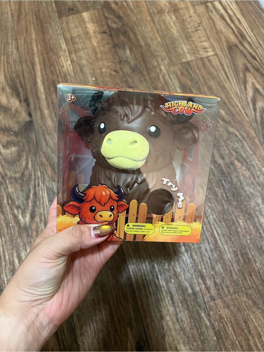 Highland Cow Squishy Toy – Brown 🐮🤎

Adorable Highland Cow squishy featuring a